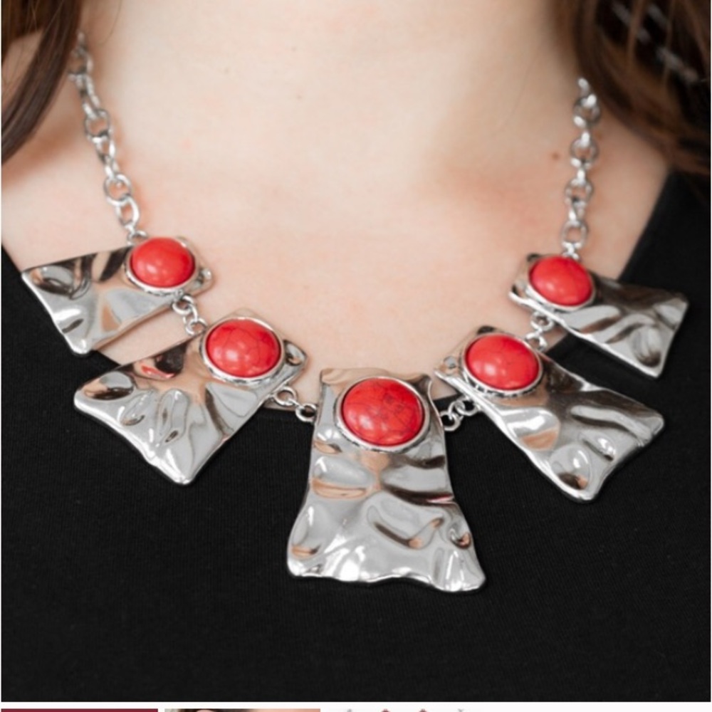 Red Stone Bauble Set - Picture 5 of 6